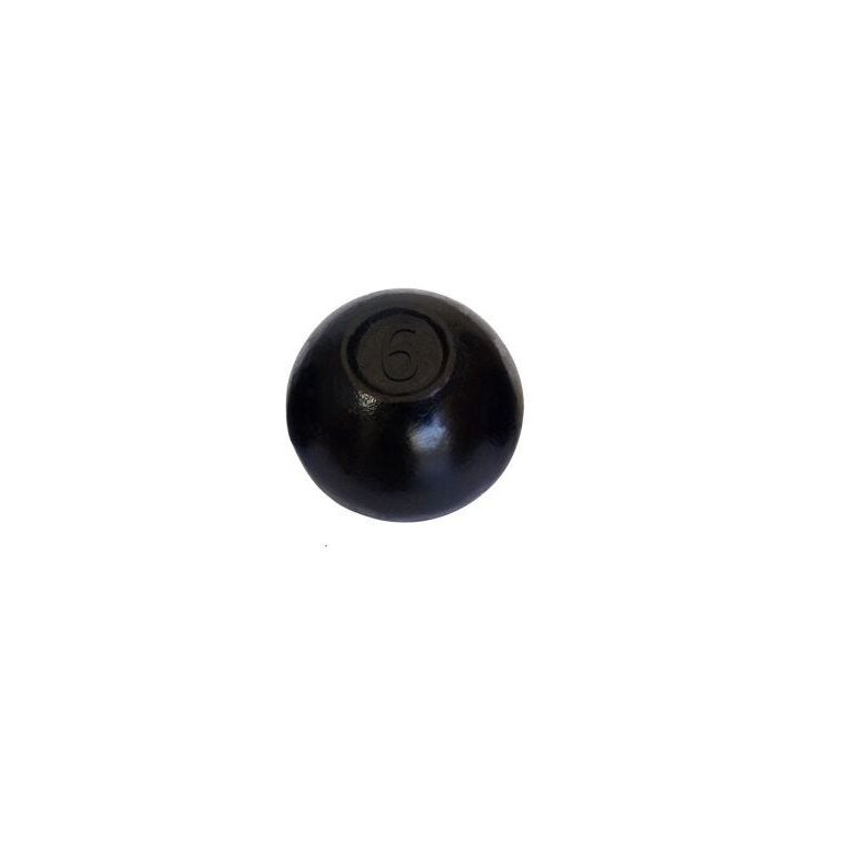 Bola de Arremesso Ferro Fundido Treinamento Funcional 6Kg