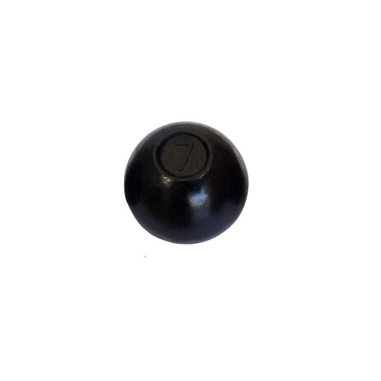 Bola de Arremesso Ferro Fundido Treinamento Funcional 7Kg