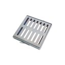 Ver imagem 1 de Grelha e Castilho de Aço Galvanizada Chapa 2mm 15x15cm