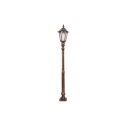 Poste Amazonas Para Jardim De Alumínio 01 Luminária 1,14m - 1