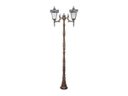 Ver imagem 1 de Poste Colonial Madri para Jardim Alumínio 02 Luminária 1,71m