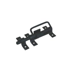 Trinco com Alça Para Portão e Porteira Aço Preto 200Mm - 1