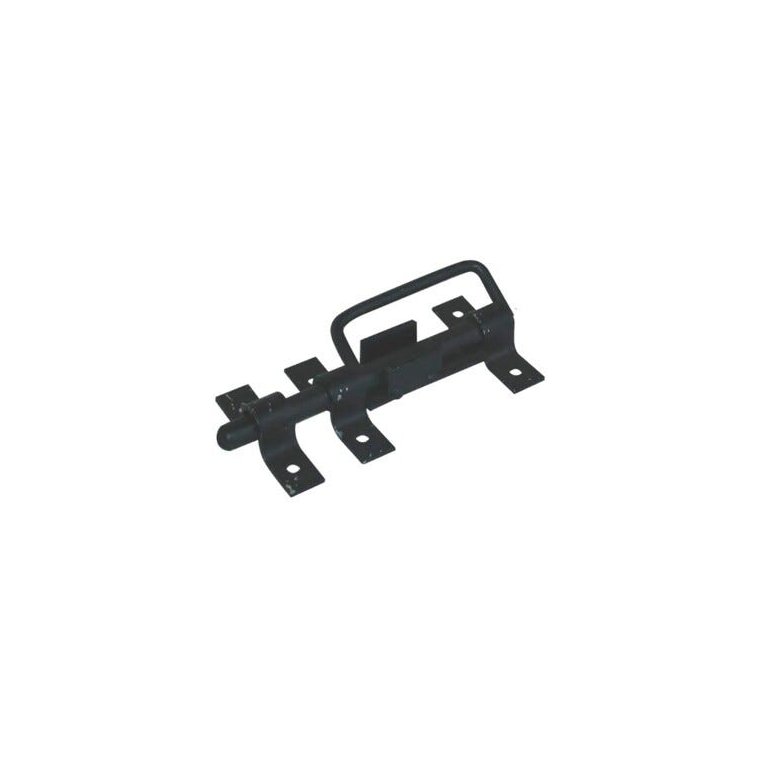 Trinco com Alça Para Portão e Porteira Aço Preto 200Mm