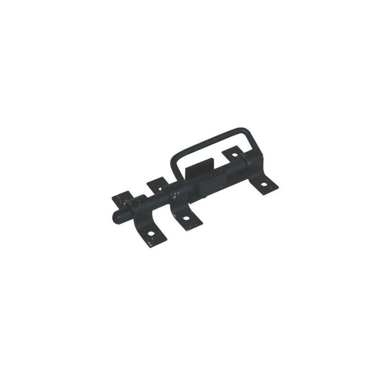 Trinco com Alça Para Portão e Porteira Aço Preto 280Mm