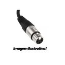 Ver imagem 2 de Kit 5 Peças Plug Xlr Cannon Fêmea Prof - Conector de Áudio