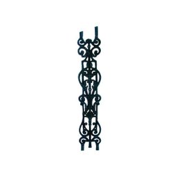 Grade Ferro Fundido Imperial 1 Grau Varanda Sacada 87x15,5cm - 1 Grade Ferro Fundido Imperial 1 Grau Varanda Sacada 87x15,5cm - 1