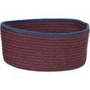 Ver imagem 4 de Cesta Decorativo Organizadora Cachepô Tecido 15x30x30cm Vermelho