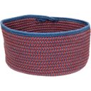 Ver imagem 6 de Cesta Decorativo Organizadora Cachepô Tecido 15x30x30cm Vermelho
