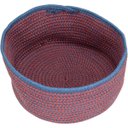 Ver imagem 5 de Cesta Decorativo Organizadora Cachepô Tecido 15x30x30cm Vermelho