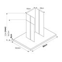 Ver imagem 2 de Coifa Cuisinart de Parede Arkton Advanced 90cm em Aço Inox Preto 220V 4092540011
