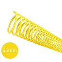 Ver imagem 2 de Espirais para Encadernação Amarelo 45mm 400 Folhas 16 und