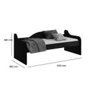 Ver imagem 3 de Bicama Solteiro 7014 Espresso Móveis