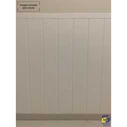 Rolo Lambril Lambri Decorativo Eva Autocolante 15cmx5mm 25 Metros - Branco - 6