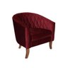 Poltrona Clássica Veludo Bela - 3