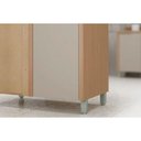 Ver imagem 5 de Gabinete Cozinha Modulado Balcão Condessa 1PTA Canto Reto 93cm Greige Nesher