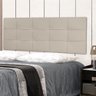 Cabeceira Painel Casal 1,40m Roma Corano Bege - Pallazio - 2