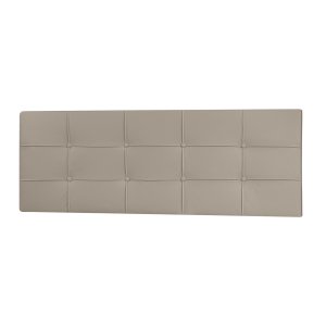 Cabeceira Painel Casal 1,40m Roma Corano Bege - Pallazio