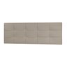 Cabeceira Painel Casal 1,40m Roma Corano Bege - Pallazio - 1