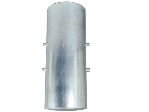 Cilindro Alumínio Para Fogão A Lenha 3/4 Chapa 18 60x32cm - 1