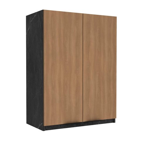 Armário Aéreo de Cozinha 60cm 2 Portas New York Móvel na Caixa