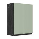 Ver imagem 2 de Armário Aéreo de Cozinha 60cm 2 Portas New York Móvel na Caixa