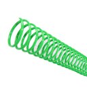 Ver imagem 1 de Espirais Para Encadernação De Espiral Colorido 7mm 25 Folhas - VERDE
