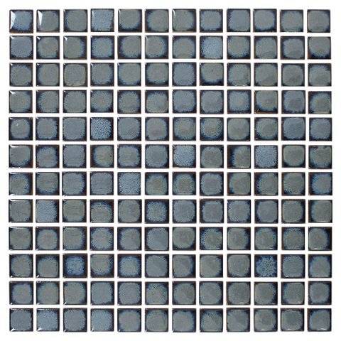 Pastilha Cerâmica Nefertiti Cobalto 2x2 Placa 30x30cm - 1012020008