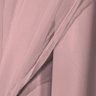 Cortina Voil com Forro Blackout PVC Rosa 3,00M x 2,80M 100% Corta Luz com para Varão Simples - 3