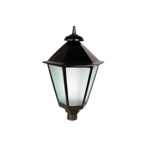 Luminária Colonial para Poste Italiana Grande em Alumínio