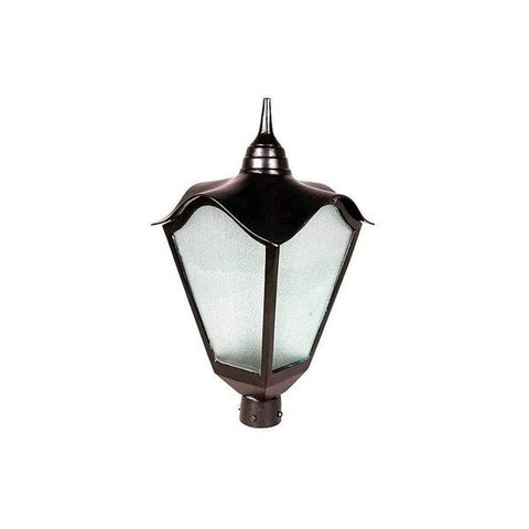 Luminária Colonial para Poste Romana Grande em Alumínio