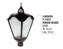 Ver imagem 2 de Luminária Colonial para Poste Romana Grande em Alumínio