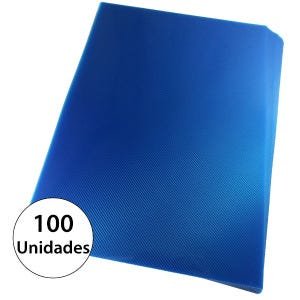 Capa para encadernação Ofício Azul PP Line 0,30mm 100un - 2