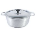 Ver imagem 1 de Caçarola Panela Polida Alça Alumínio Fundido com Tampa 14cm