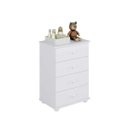 Ver imagem 2 de Cômoda de Bebê 4 Gavetas 2031 Baby Branco