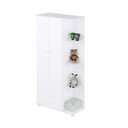 Ver imagem 3 de Guarda-Roupa Infantil com Cantoneira 2 Portas 2 Gavetas Branco
