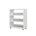 Ver imagem 1 de Estante Montessoriana 4 Prateleiras Branco - Olivar Móveis