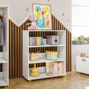 Ver imagem 2 de Estante Montessoriana 4 Prateleiras Branco - Olivar Móveis