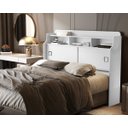 Ver imagem 2 de Cabeceira Jéssica Casal 1.4 Branco – VJ Móveis