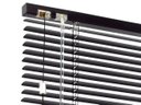 Ver imagem 4 de Persiana Horizontal - 1,40m larg x 1,40m alt - Alumínio 25mm - Cor: Preto - Comando Esquerdo