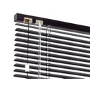 Ver imagem 4 de Persiana Horizontal - 1,40m larg x 1,40m alt - Alumínio 25mm - Cor: Preto - Comando Esquerdo