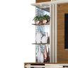 Sala Completa Bancada Suspensa, Aparador e Mesa de Centro Wild Supreme Naturale/Off White -PR Móveis - 4