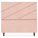 Ver imagem 5 de Cabeceira Casal 140 Cm com Frame Cristal Linho Rose Artte