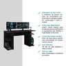 Mesa Para Computador Gamer Preto Carraro - 4