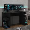 Mesa Para Computador Gamer Preto Carraro - 2