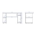 Ver imagem 5 de Mesa Para Computador Gamer Preto Carraro