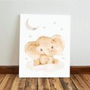 Ver imagem 4 de Kit 3 Quadro Decorativo Animais Fofos Quarto Infantil Bebê Qualidade Premium 40x28cm