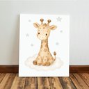Ver imagem 6 de Kit 3 Quadro Decorativo Animais Fofos Quarto Infantil Bebê Qualidade Premium 40x28cm