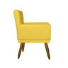 Namoradeira Decorativa Isabella Suede Amarela My Shop Móveis - 2
