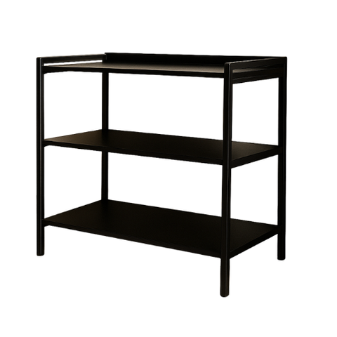 Sapateira para Quarto Sala Industrial Multiuso 3 Prateleiras com Pés de Ferro Julia - Jm3 Móveis:pre