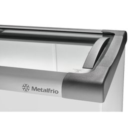 Freezer Horizontal Tampa De Vidro Para Sorvetes E Congelados 180 Litros Nf20lcb - Metalfrio - 2